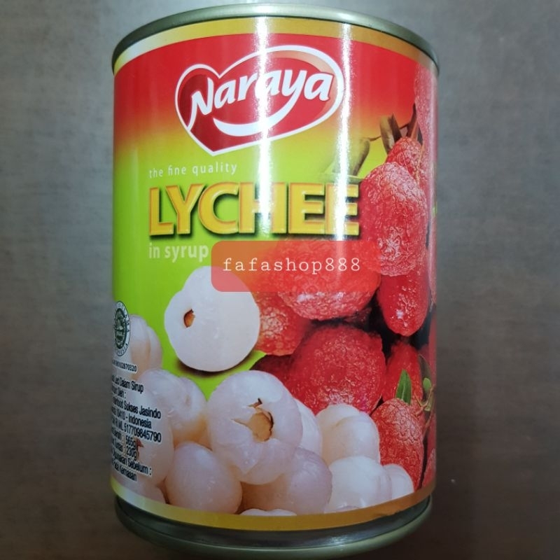 

Lychee in syrup Naraya 565gr