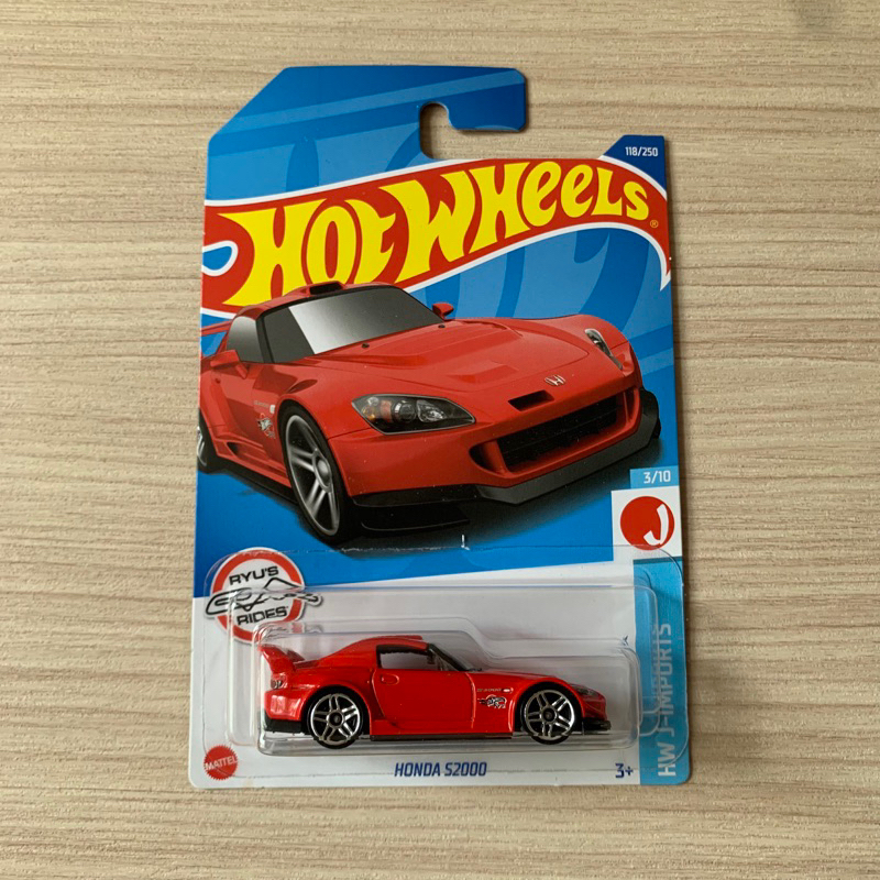 Hot Wheels Honda S2000 Red - Ryu’s Ride