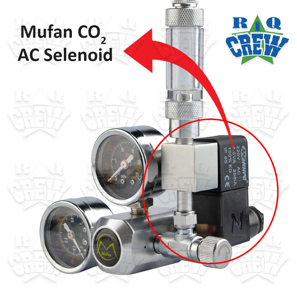 CO2 Selenoid Valve Katup Otomatis Solenoid AC 220V CISOD Generator Tabung Aksesoris Aquascape