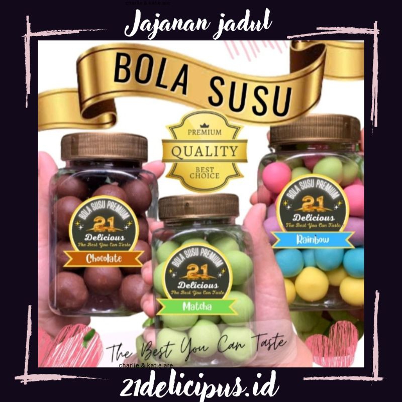 

Best seller Bola susu bolsu 21delicious | bola susu homade | bola susu wenak