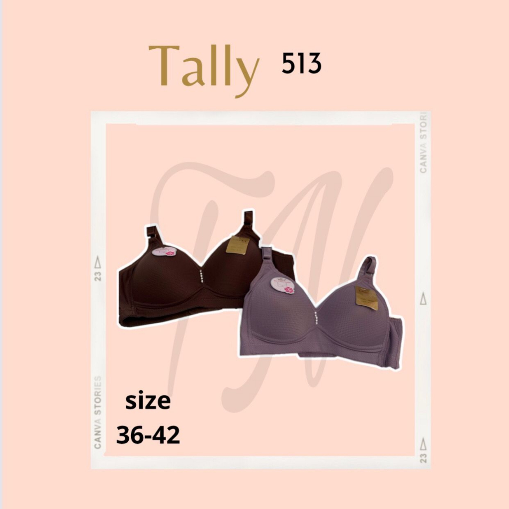 BH TALLY 153 / Busa Tipis/ Tanpa Kawat