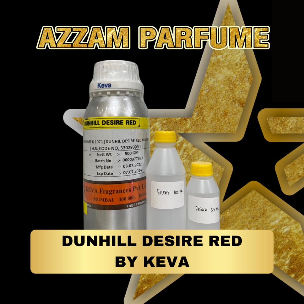 BIBIT PARFUM PERFUME K1071 DUNHIL DESIRE RED KEVA FRAGRANCES 50 ML/100 ML REPACK