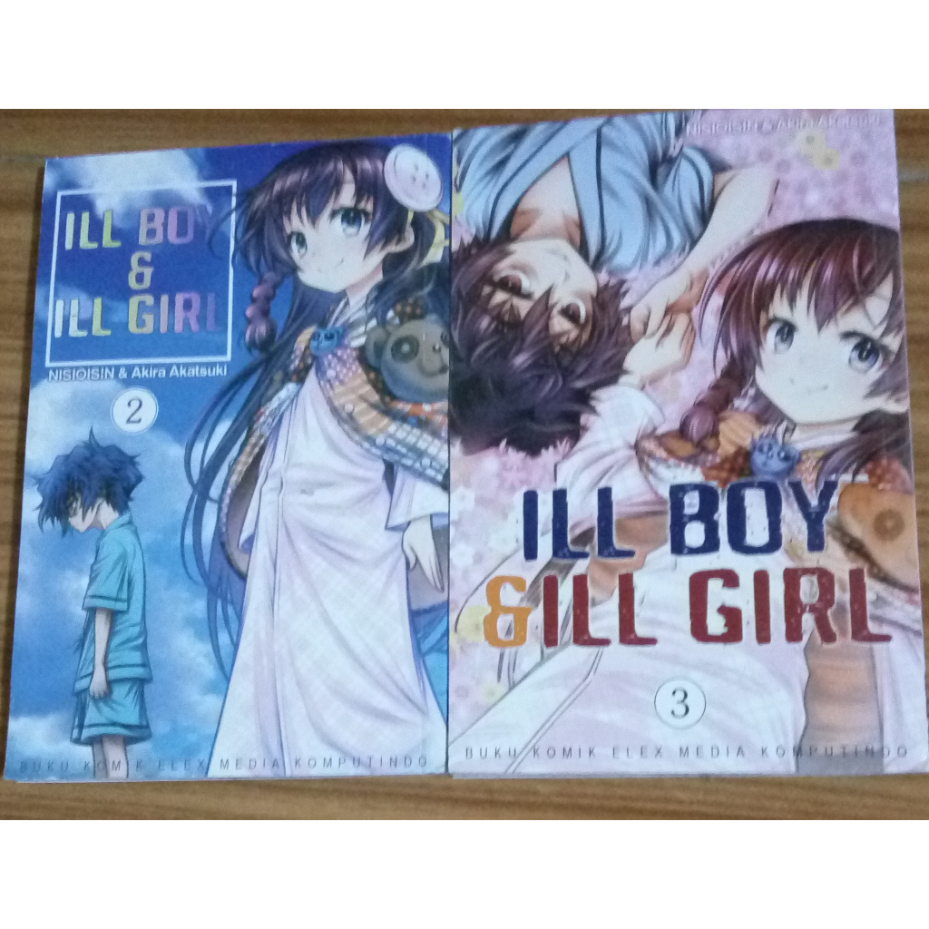 Komik CABUTAN Ill Boy & Ill Girl-Nisiosin & Akira Akatsuki
