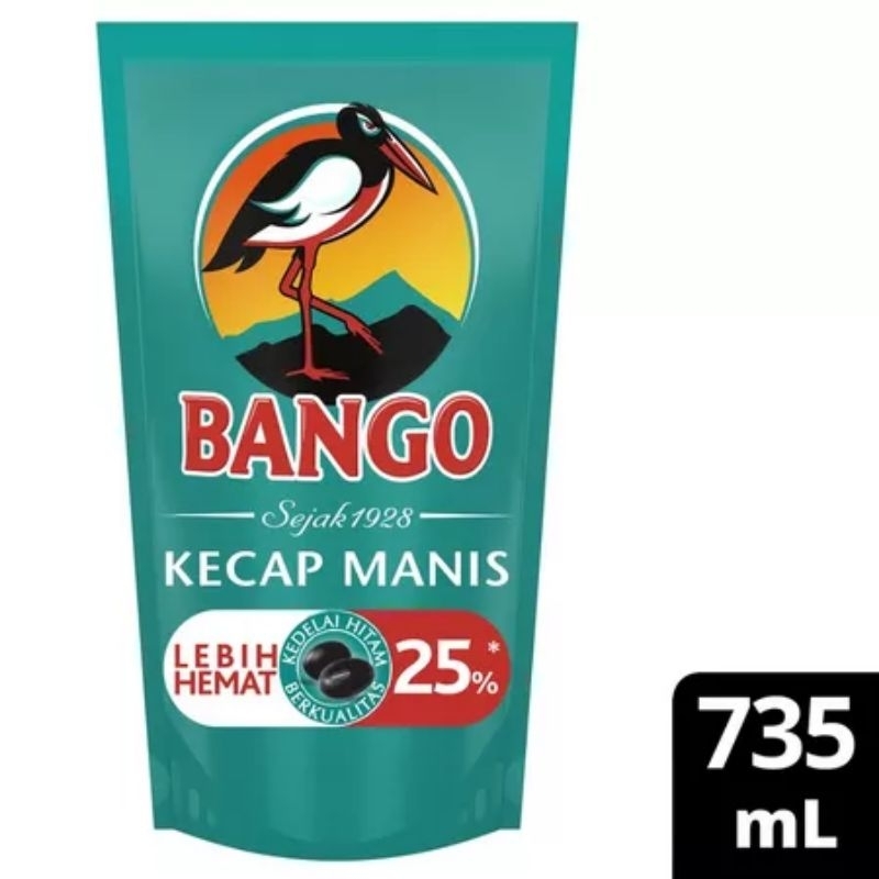 

Kecap bango 735 ml jumbo