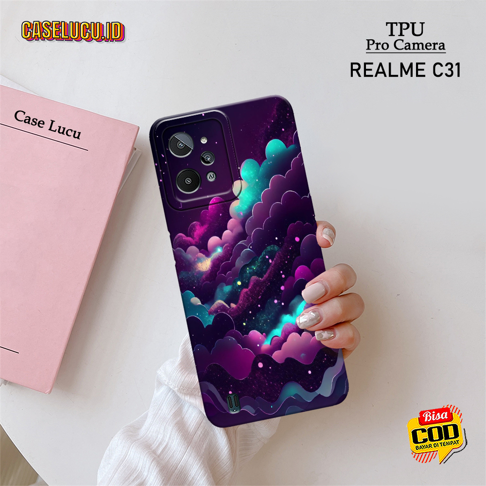 Casing Hp Realme C31 Terbaru - Fashion Case Kartun - Case Realme C31 - Soft Case Hp Realme C31- Kesi