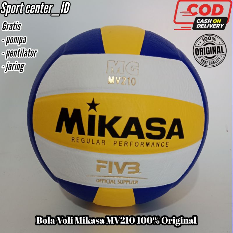Bola Voli Mikasa MV 210 Voly Volley Original