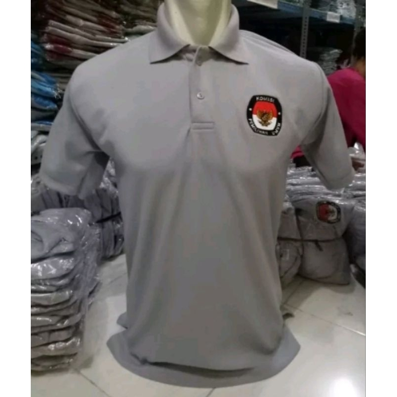 NO COD KAOS COSTUM Bordir Seragam Kantor / Bordir 1 Titik / Bordir Polo Shirt / Bordir Seragam