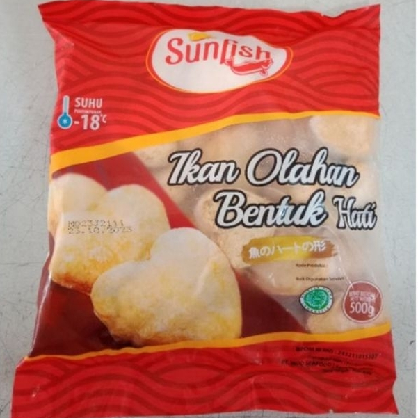 

IKAN OLAHAN HATI BAHAN UNTUK LOK- LOK / KOREAN FOOD SUNFISH 500gram