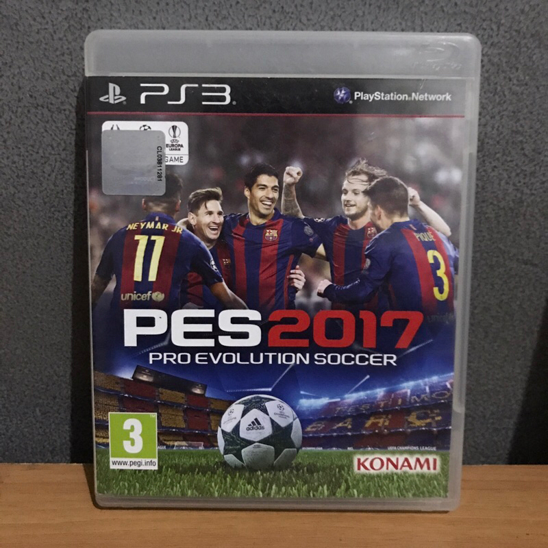 Pro Evolution Soccer 2017 PS3 kaset bd game cd ps 3 pes 2017