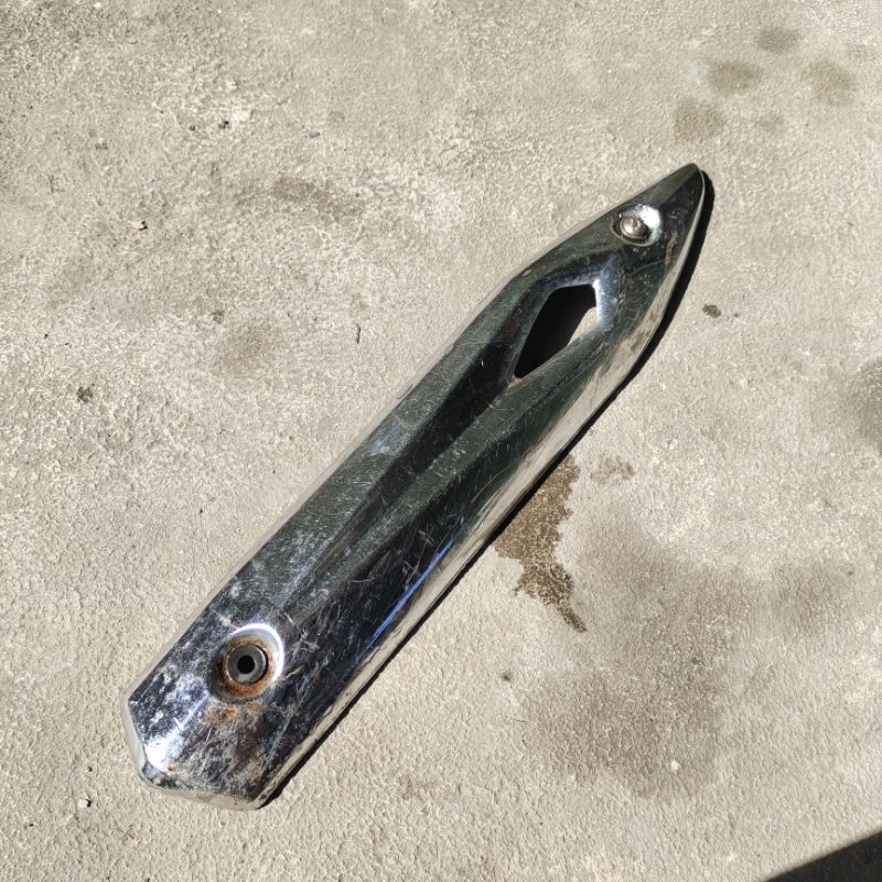 tameng knalpot Shogun 125 FL original