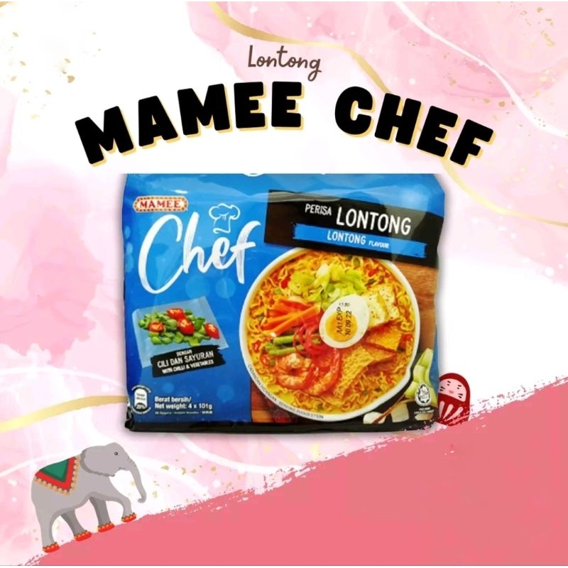 Mie Instan Mamee Chef Rasa Lontong 101 gr