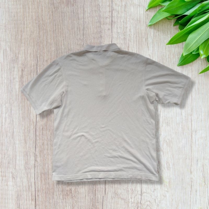 Polo Shirt Kaos Kerah Nike Dri-fit Putih Second Seken Original