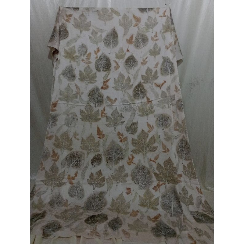 kain ecoprint Armani silk