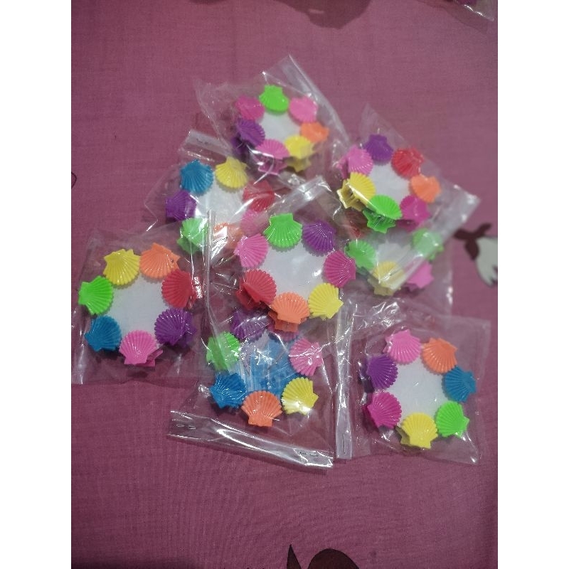 Jepit Rambut Mini  Motif Kerang / Jepit Rambut Mini Motif Love / Jepit Rambut Anak-anak / Jepit Ramb