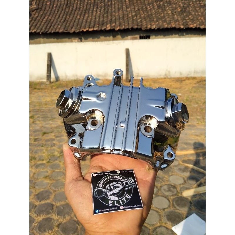 CAPIL TUTUP KOP TIGER MEGAPRO ORI COPOTAN CROM