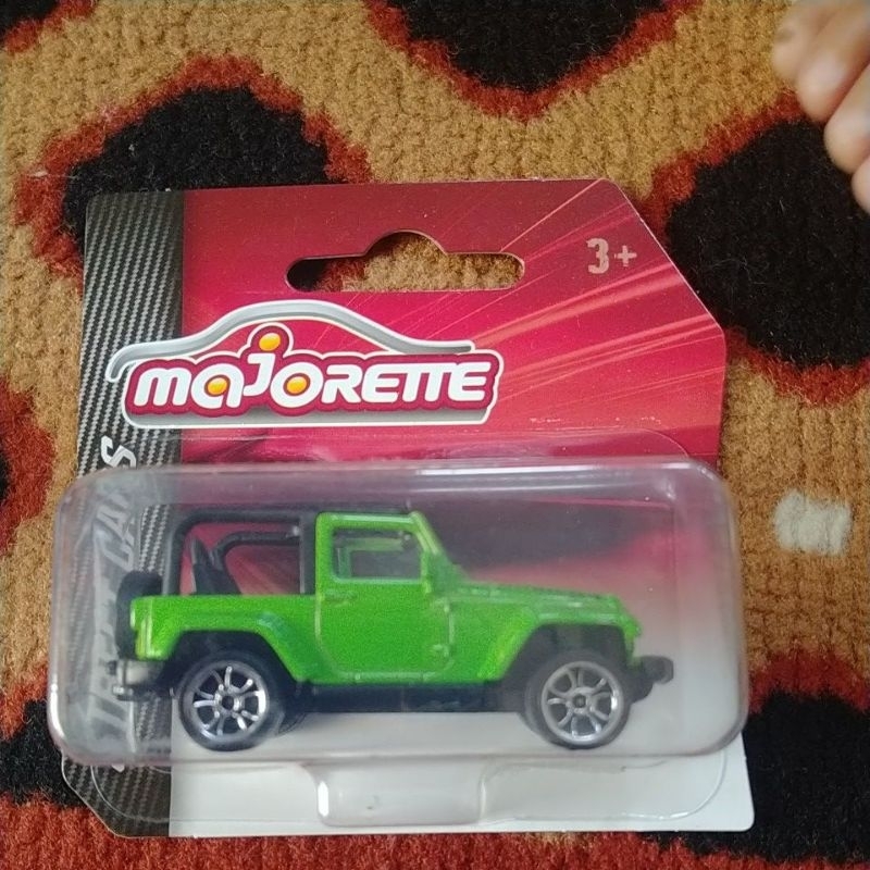 majorette Jeep Wrangler hijau