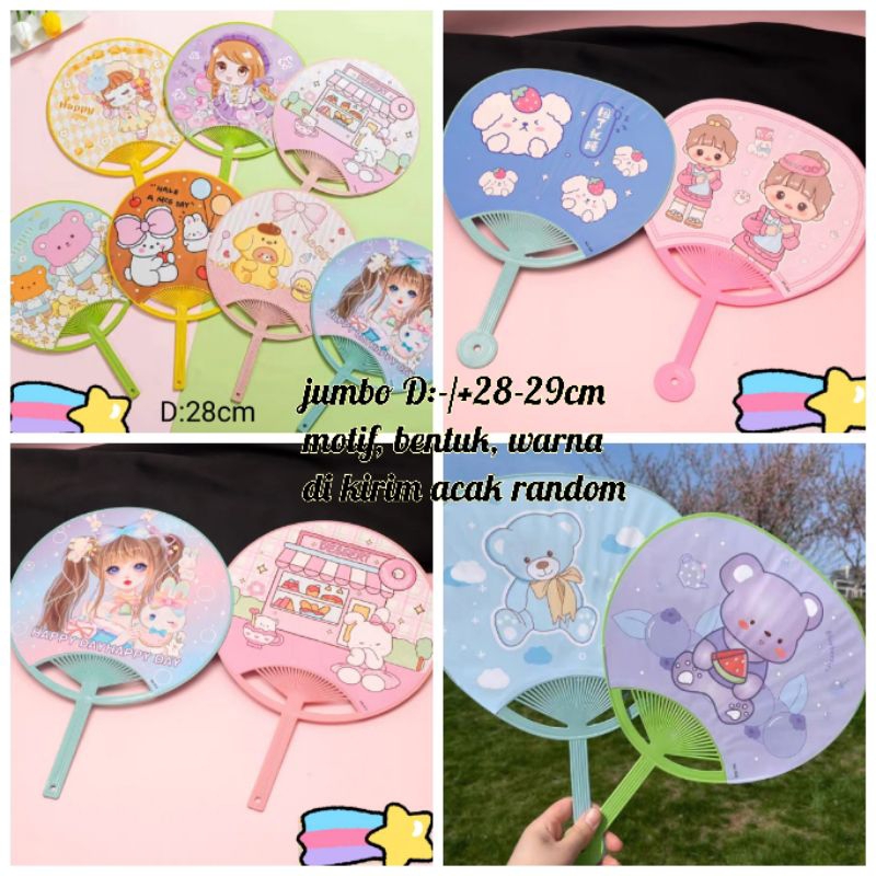 Kipas Tangan|Kipas Jumbo|Kipas Anak|Souvenir Kipas