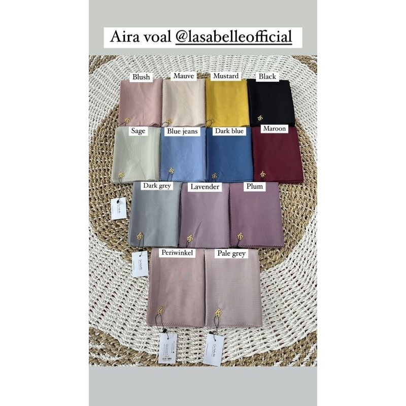 La Sabelle - Aira Voal (Scarf Polos Ls)