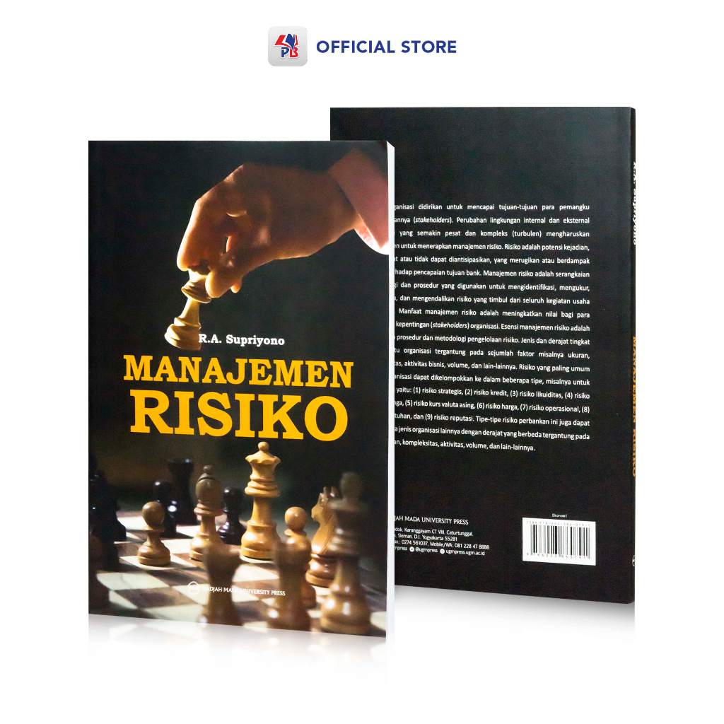 Buku Ekonomi / Manajemen Risiko UGM Press / UGM PRESS -UGMP - UGMP