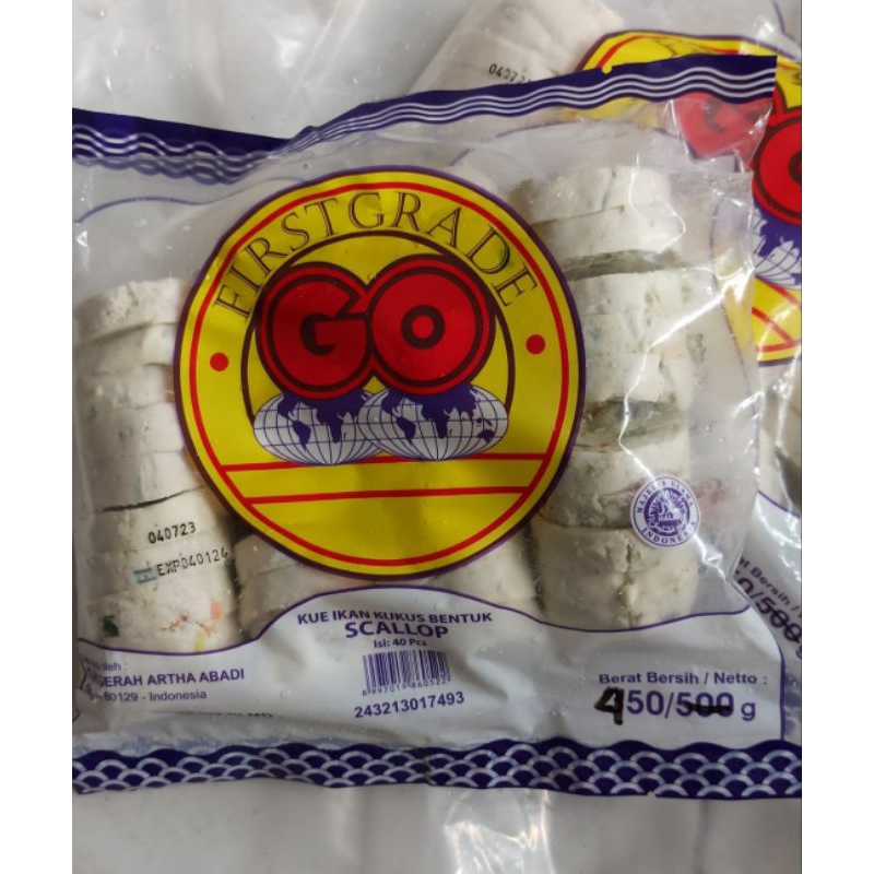 

GO Scallop 450gr isi 40