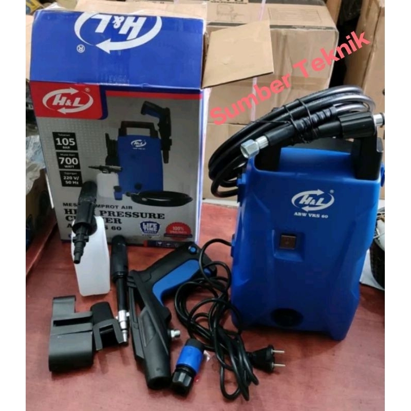 MESIN STEAM Jet Cleaner H&L ABW VRS 60