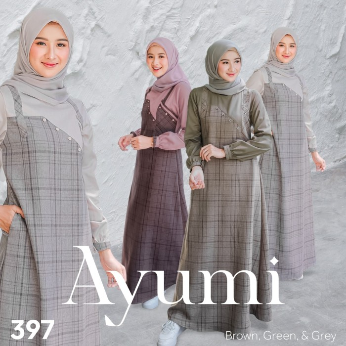 GAMIS AYUMI 397 TERBARU By ETHICA FASHION & FRIENDS