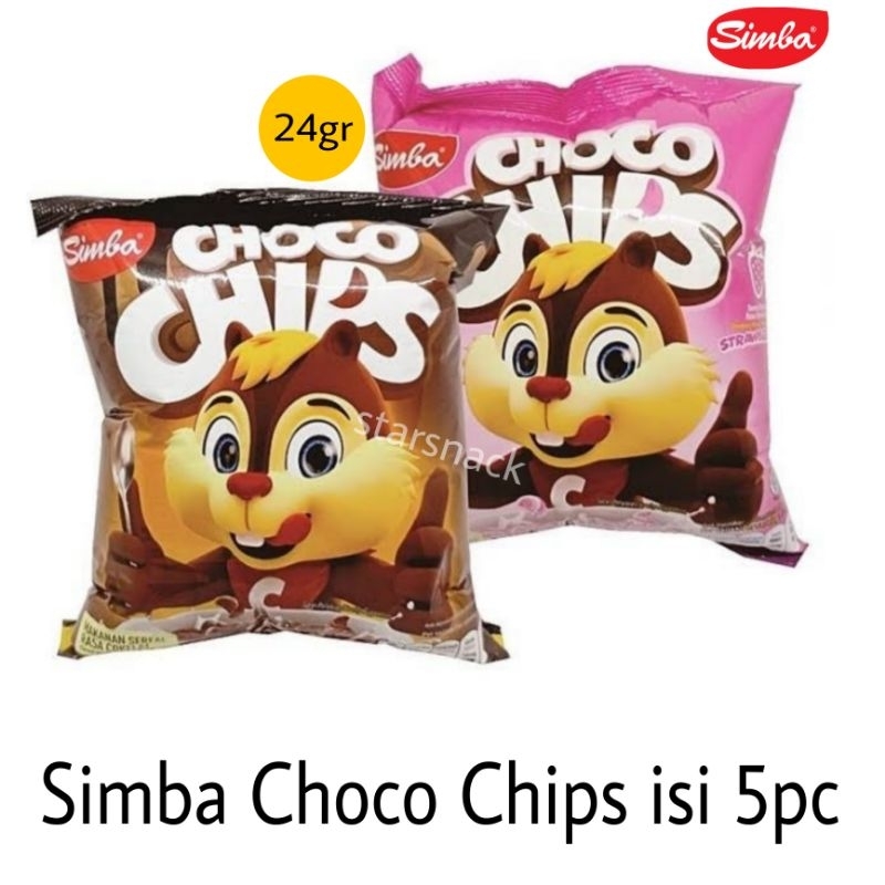 

Simba Choco Chips 12gr 24gr coklat strawberry