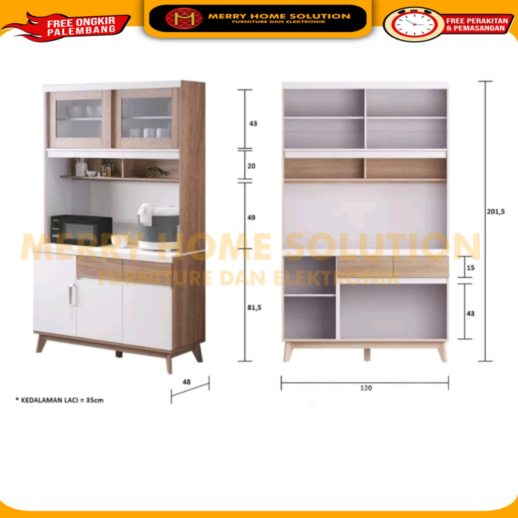 kitchen cabinet siantano lemari dapur minimalis lemari piring caribia