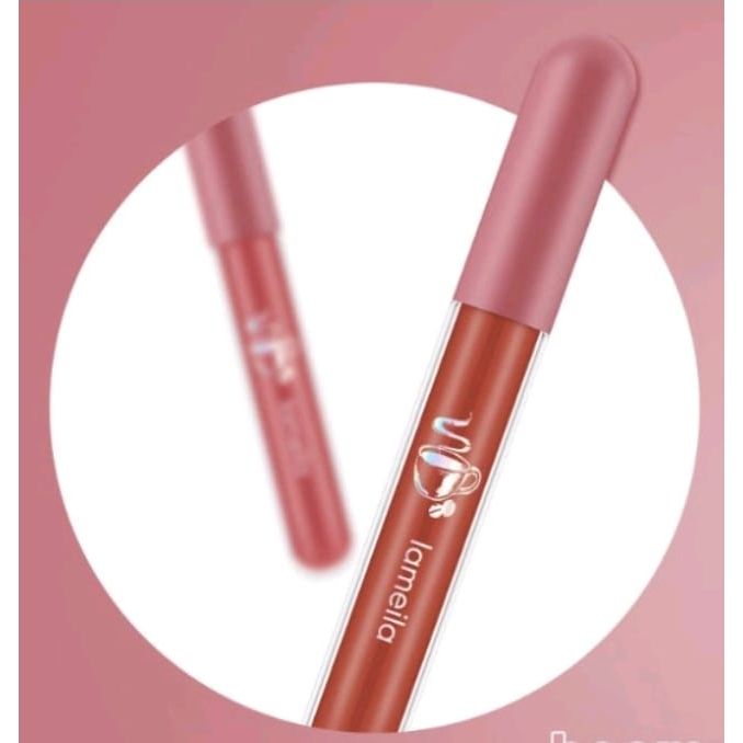 Lameila seri 1041 lipstik edisi nude