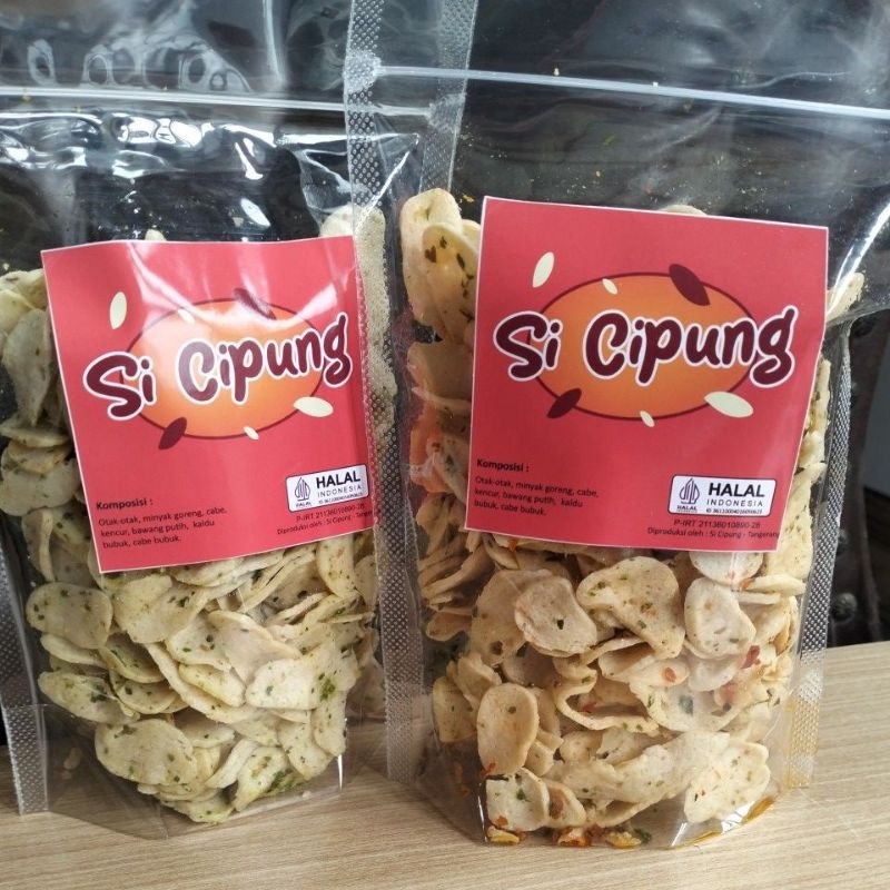 

keripik otak-otak si cipung