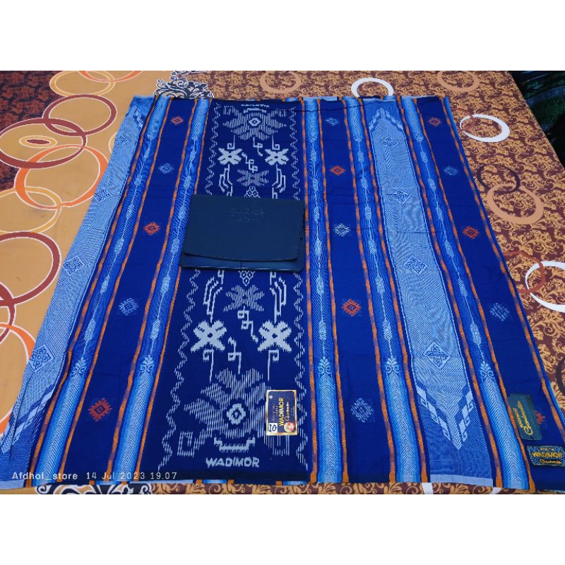 SARUNG WADIMOR GRANDMASTER JACQUARD TERBARU SONGKET ORIGINAL EXCLUSIVE GOLD