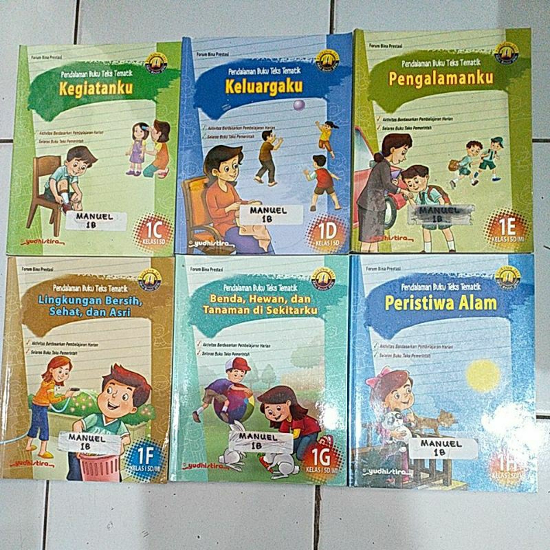 

Buku Pendalaman buku tes Tematik klas 1sd