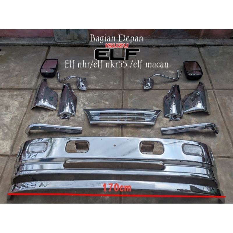 aksesoris bagian depan isuzu elf nhr elf nkr55 elf macan