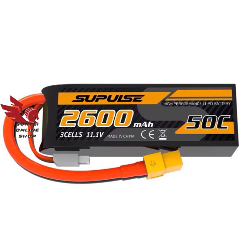 Original Baterai Rc Boat Volantex rc boat 2600mAh 11.1V 50c 3s