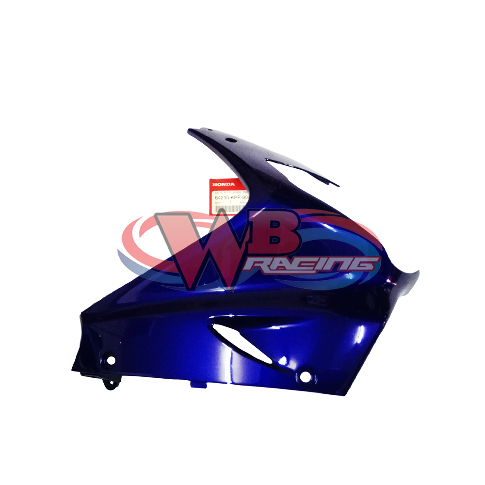 Body Fairing Pipi Kanan Honda CBR 150 Old Thailand Tahun 2004 Warna Biru Repsol ORIGINAL