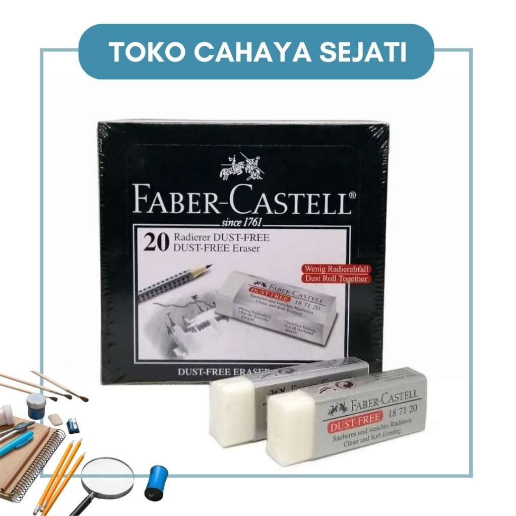 

Penghapus Faber Castell 1 pc