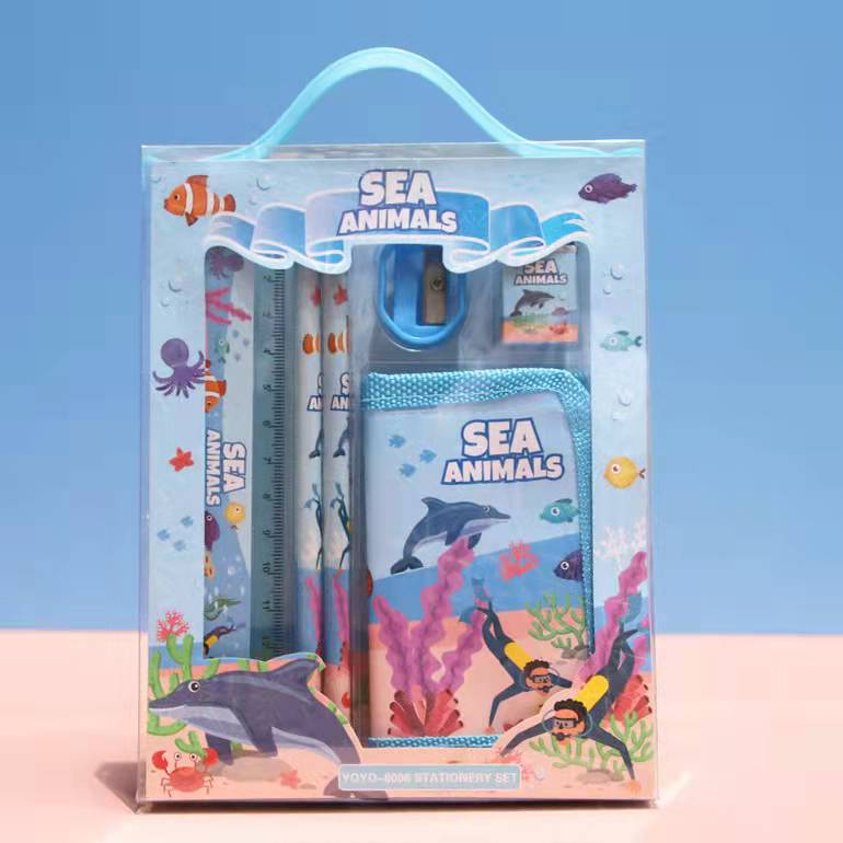 

SET ATK GIFT BOX KIDS ANAK PENSIL PENGGARIS PENGHAPUS RAUTAN DOMPET KOTAK PENSIL MOTIF SPACE