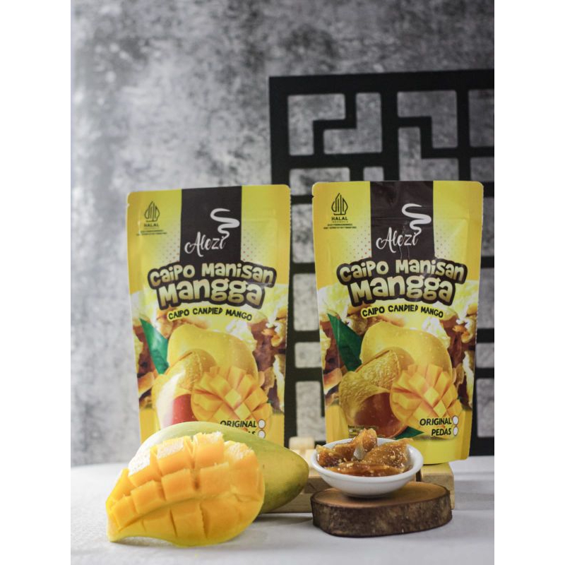 

Caipo manisan mangga merk Alezi