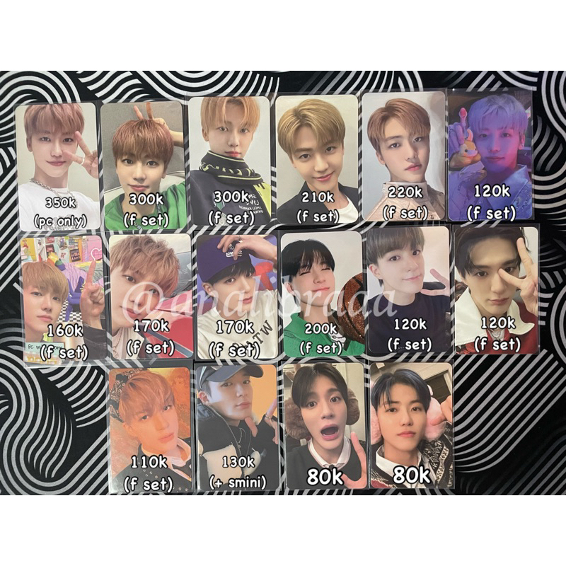 PHOTOCARD OFFICIAL NCT DREAM JAEMIN JENO SMCU EMBLE BADGE AR TICKET TDS 2 BACA DESKRIPSI TERLEBIH DA
