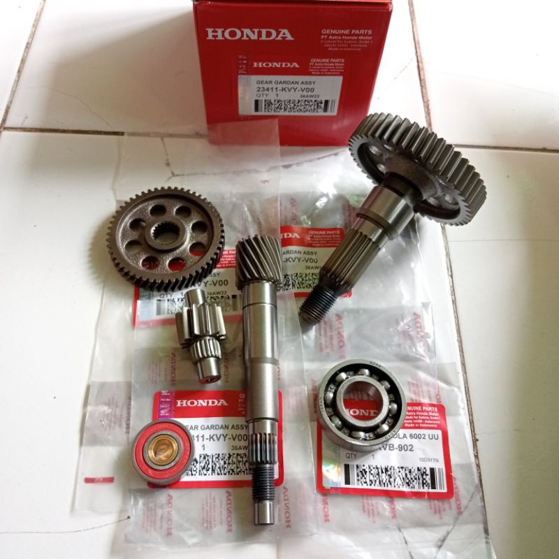 GIGI RASIO SET HONDA BEAT KARBU SCOOPY KARBU KUALITAS ORI