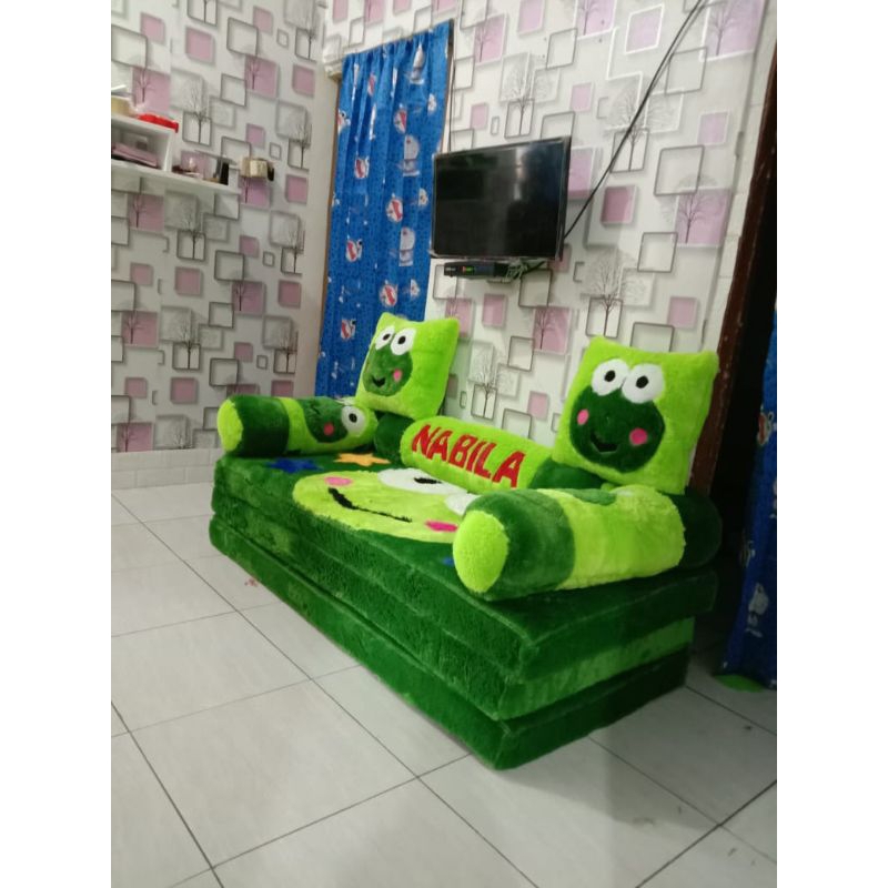 sofa bed karakter keroppi
