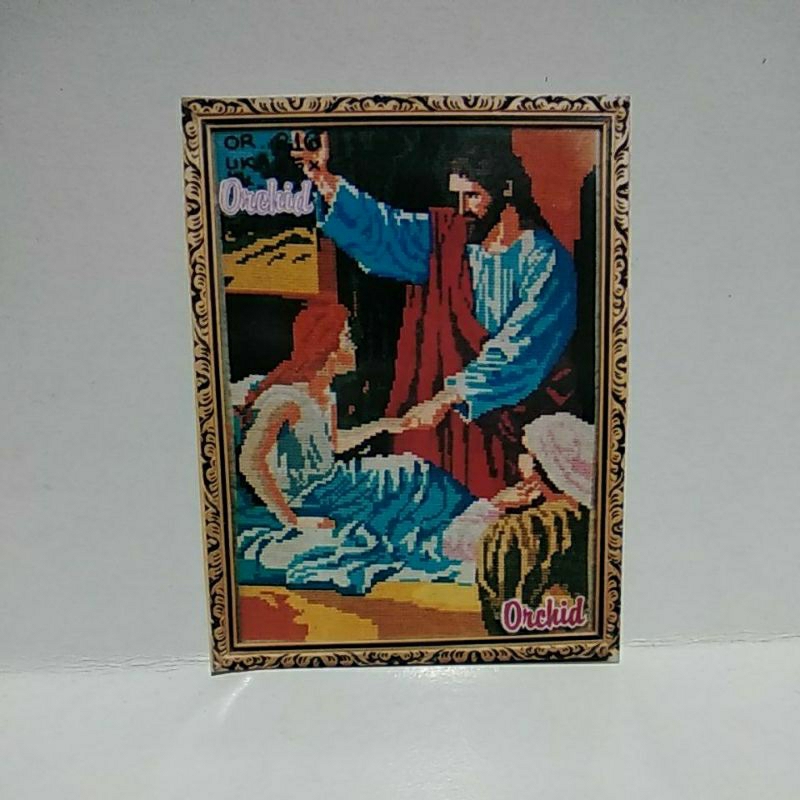 Paket Sulam Strimin Kristik Orchid 216