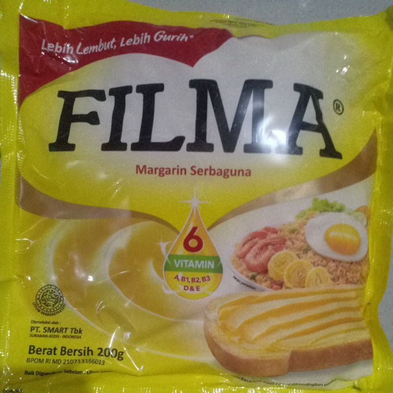 

FILMA MARGARIN 200GR (PCS)