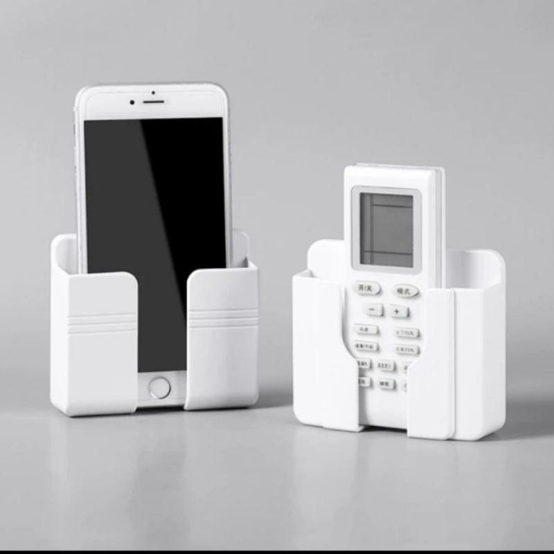 Remote Holder Rak Handphone Remote Tempel Dinding