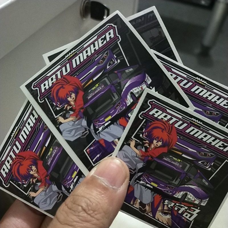 5 stiker busMANIA ratu maher batosai