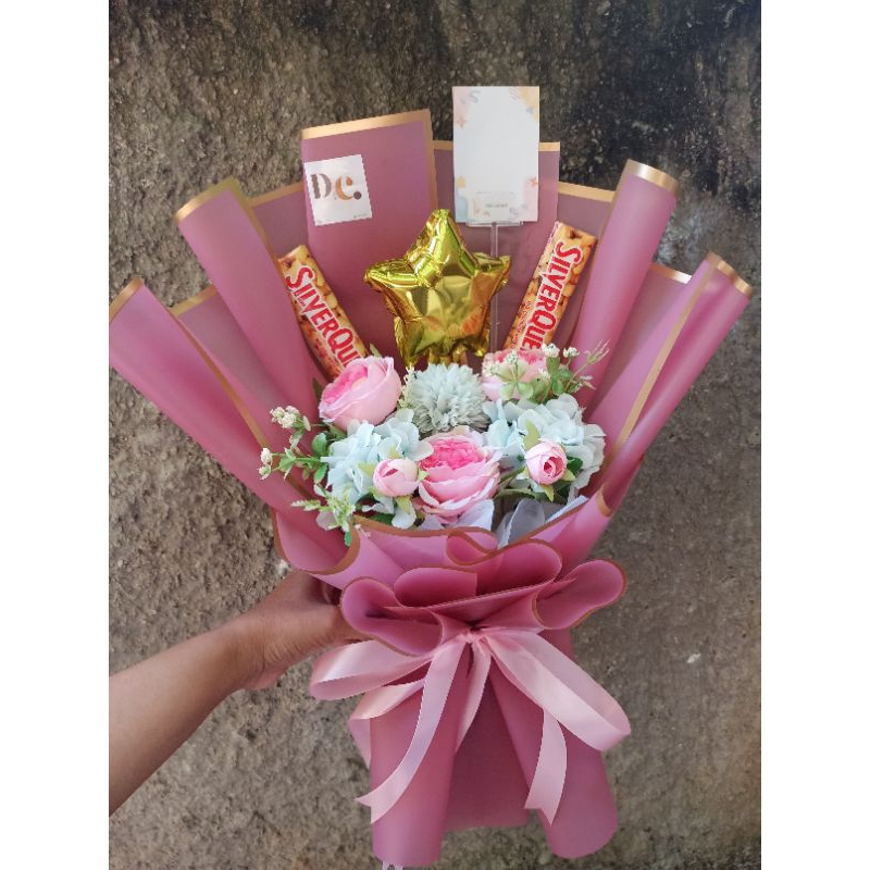 

Buket Bunga Coklat /buket/bouqet/bucket /hampers/hadiah/souvenir