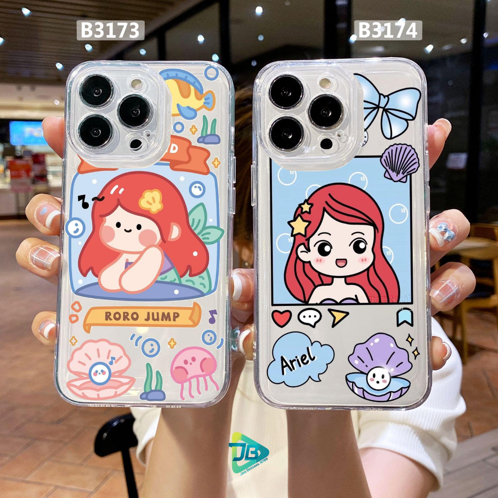 B3173 B3174 SOFTCASE SILIKON IPHONE 6 6S 7 8 SE 3 6+ 7+ 8+ 11 XS XR X 12 13 14 PRO MAX JB9895