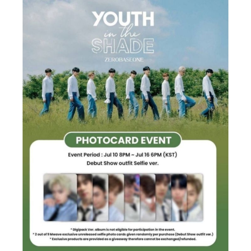 [BOOKED] Opslot zb1 zerobaseone Taerae mwave r2 pob pc photocard