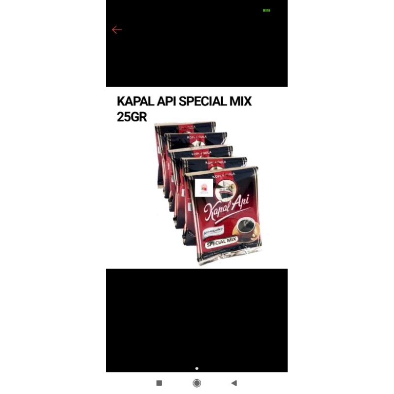 

kopi kapal api serenceng isi 10 pcs