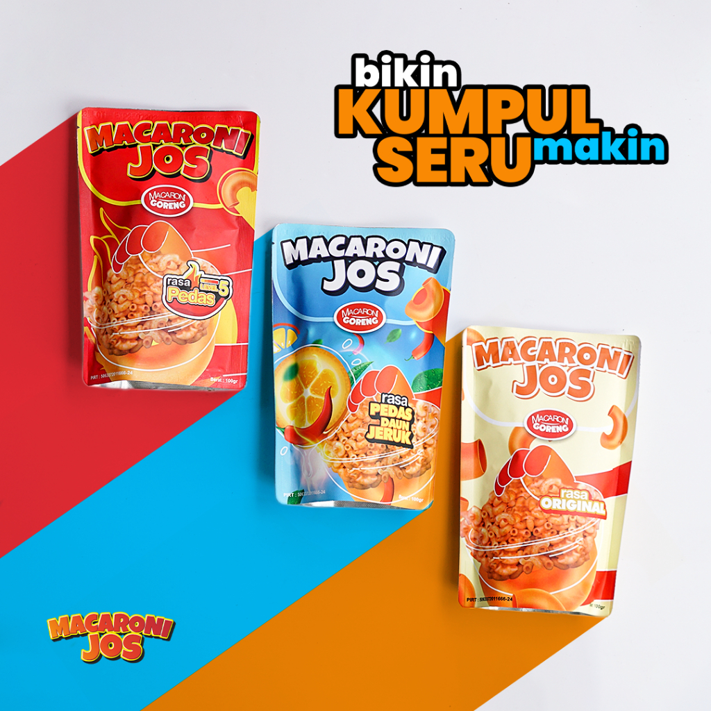 

MacJos Camilan Makaroni Viral 100gr